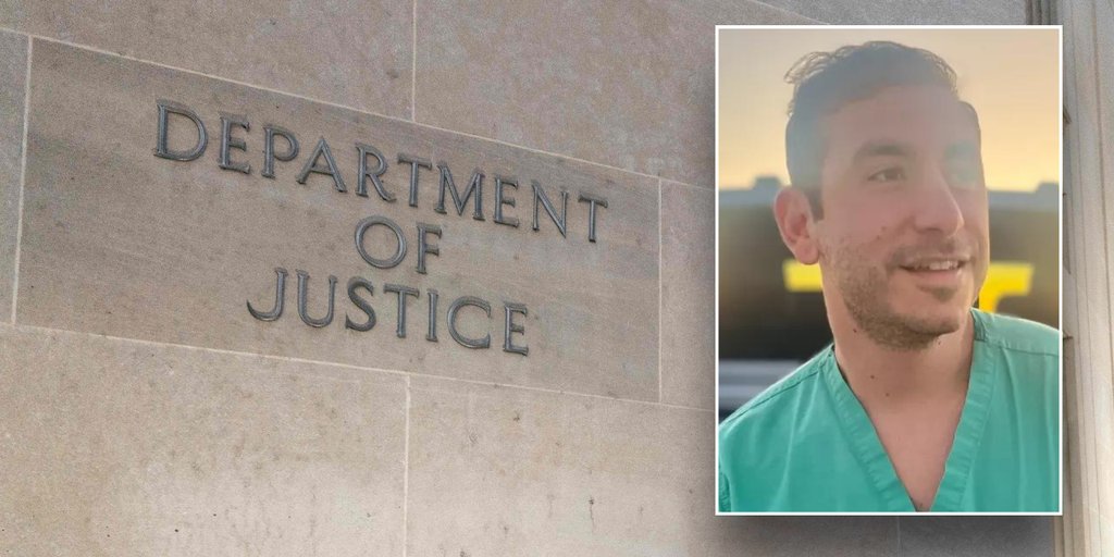 SpeakerJohnson's tweet card. The DOJ unsealed the indictment against Dr. Eithan Haim, a whistleblower who alleged a Texas hospital was secretly conducting gender-affirming care on minors.