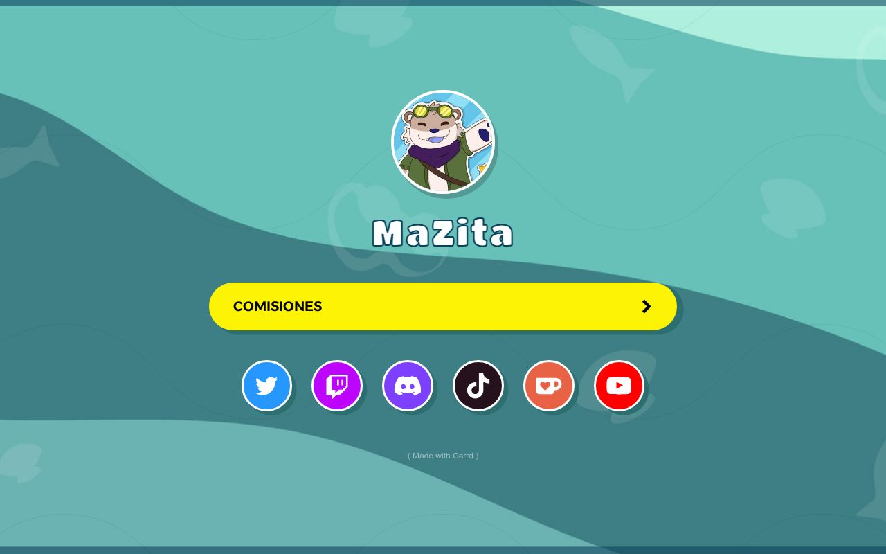 MaZitaOtter's tweet card. info acerca de mazita