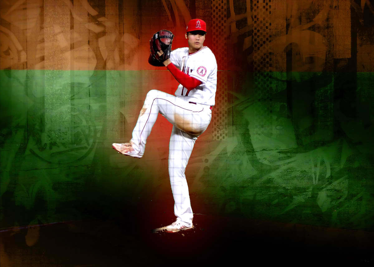 robjoeball's tweet card. Beautiful 'Two Way Phenom' Poster Print by Robert Ball ✓ Printed on Metal ✓ Easy Magnet Mounting ✓ Worldwide Shipping. Buy online at DISPLATE.