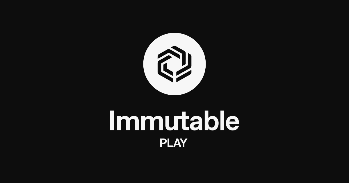 hamlogic's tweet card. Join Immutable Play.