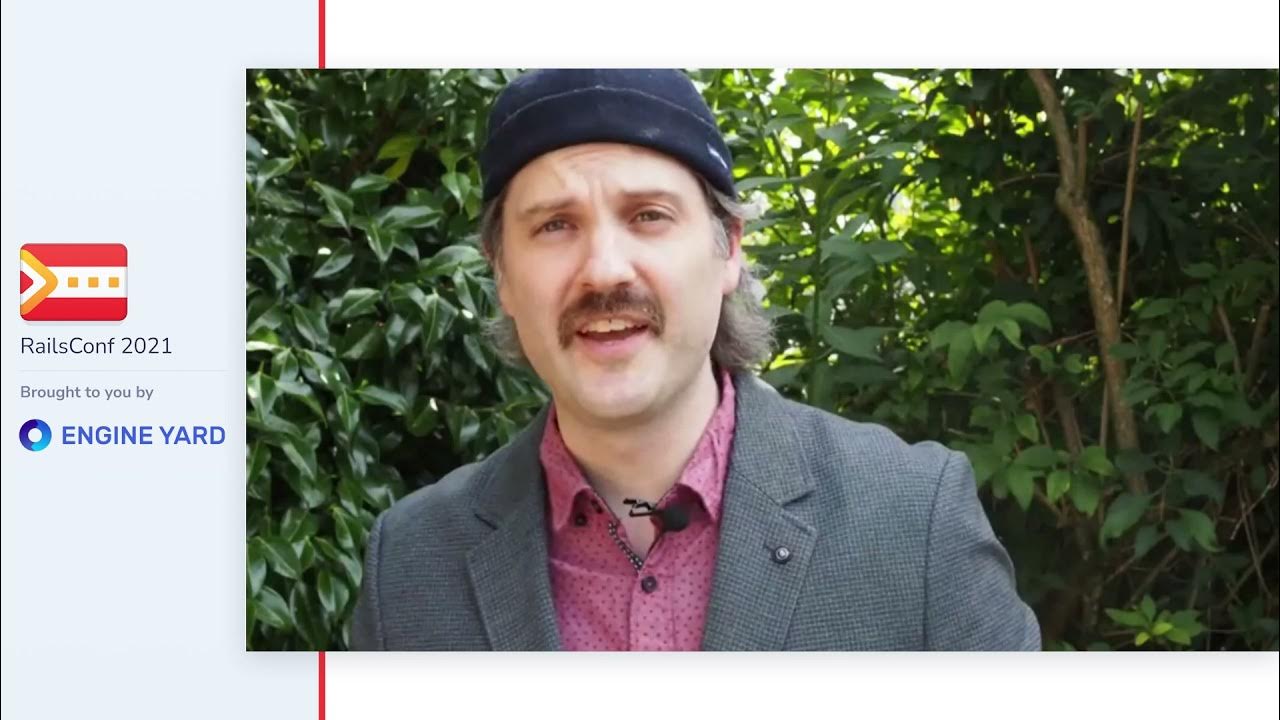 santib6_'s tweet card. Keynote: Aaron Patterson