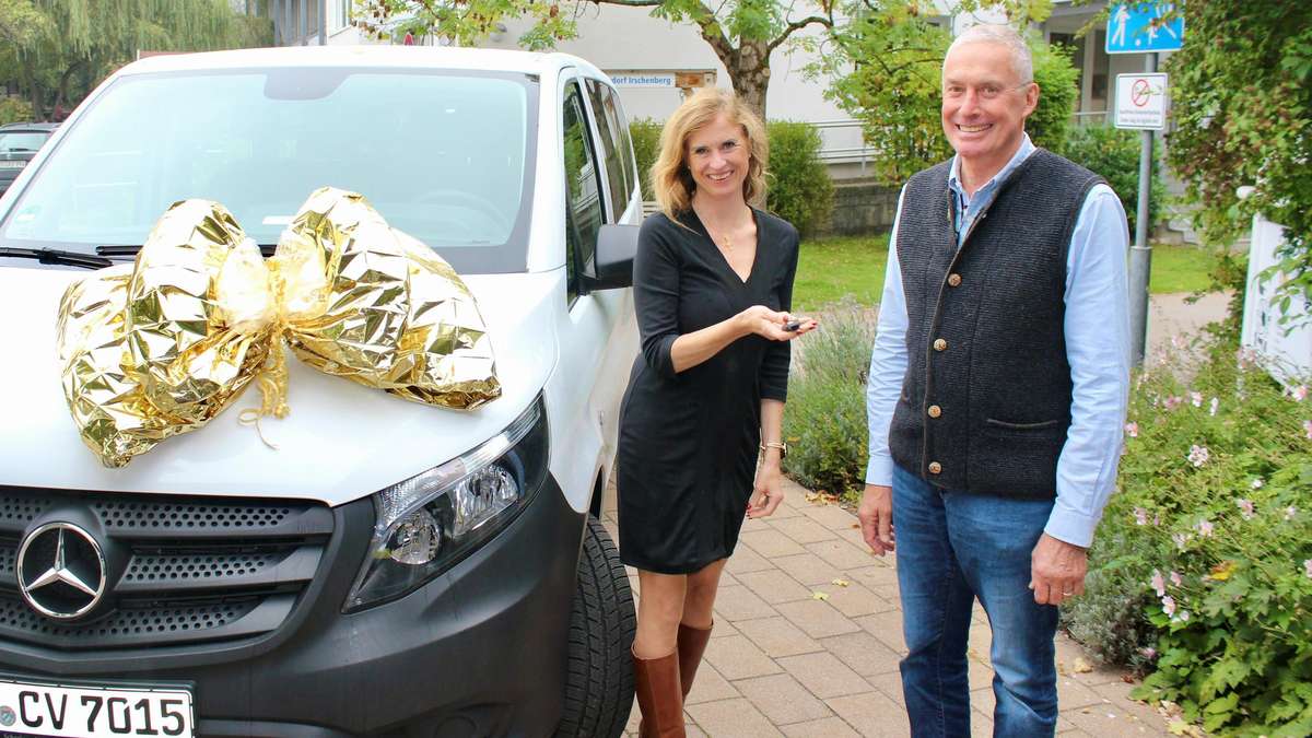 CaritasKiDo's tweet card. Bus für Irschenberg: Caritas Kinderdorf stärkt Mobilität mit kostenlosem Angebot für Kinder und...