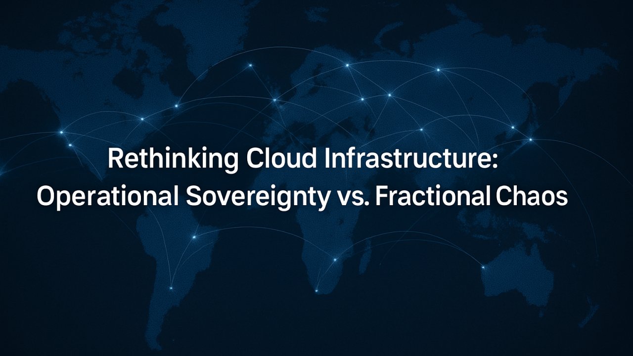 bozenna's tweet card. In a recent insightful post, Sean Brehm of CrowdPoint Technologies highlighted the critical distinctions between traditional fractionalized cloud models and the innovative node-based approach...