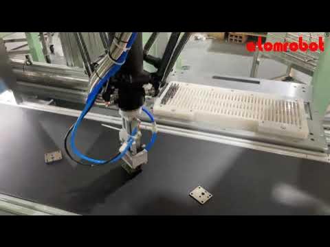 AtomRobots's tweet card. Atomrobot’s Five-Freedom Delta Robots