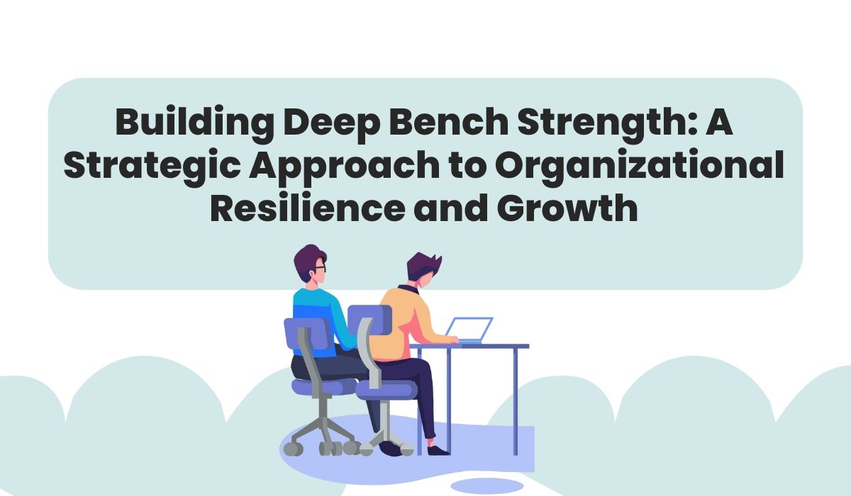 ResourceQueue's tweet card. Learn how building deep bench strength boosts organizational resilience and drives growth with strategic talent development and resource planning.