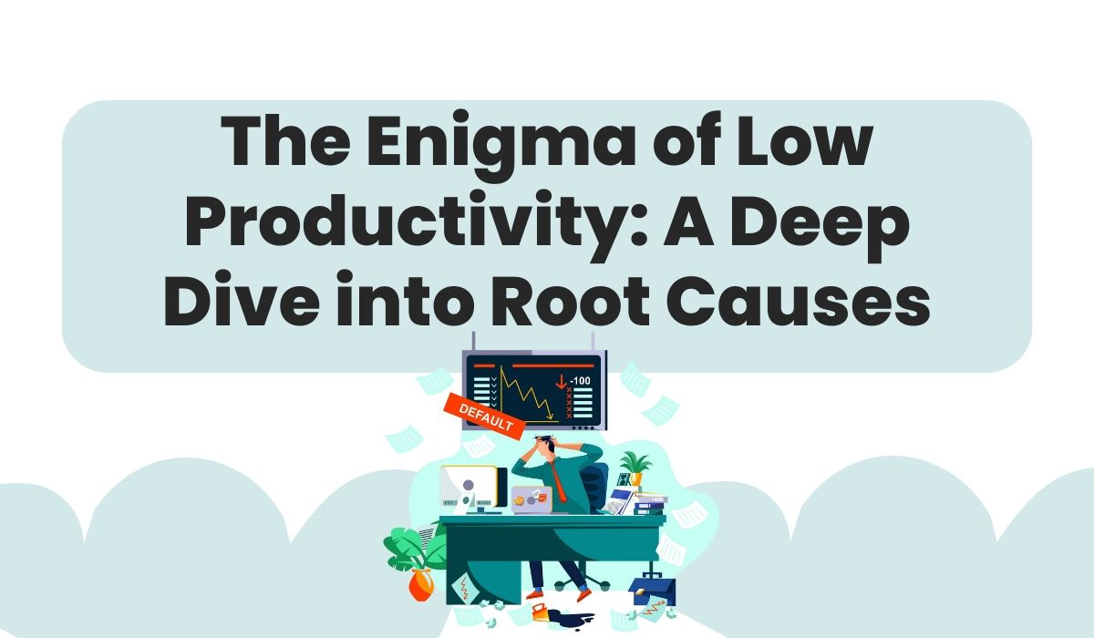 ResourceQueue's tweet card. Uncover the hidden root causes of low productivity and explore effective strategies to overcome them for better focus, efficiency, and success.