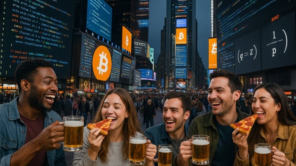 BitDevsNYC's tweet card. * Please note the new start time! We will open doors at 6pm for socializing, and plan on starting the discussion around 7pm. * RSVPs required! You \*MUST\* put your first a