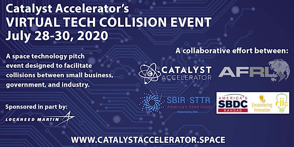 CatalystAcceler's tweet card. Join us for the Catalyst Accelerator's Virtual Tech Collision event!