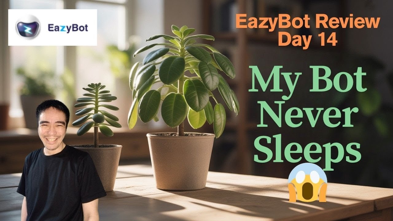 yoshimarketing7's tweet card. EazyBot Review Day 14: I Set Up This Hands-Free Crypto Bot & It...