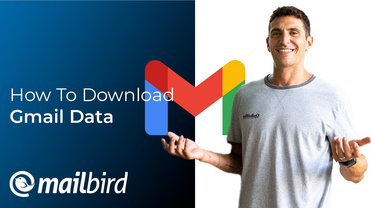 mailbird's tweet card. How To Download Gmail Data