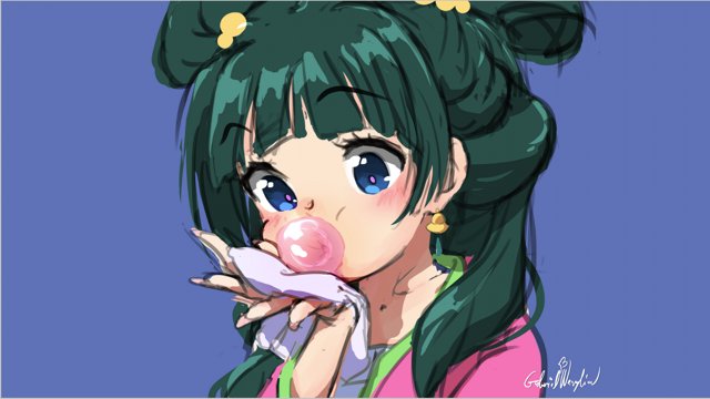 gabrielnesylian's tweet card. MaoMao - Booble Gum ~ blow! - gabrielnesylian on Twitch