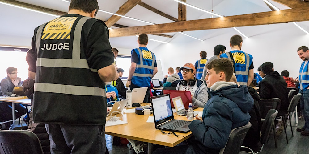HackManchester's tweet card. *****CORONAVIRUS***** We will now be POSTPONING this Youth Hack until we are advised it is safe to reschedule. We are keeping tickets open until 22nd March so you can sign up and we will be back in...