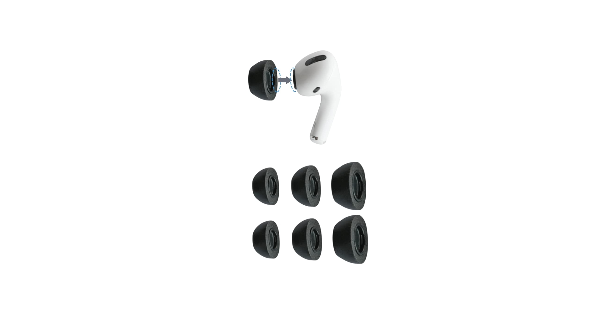 Techstore65's tweet card. Experience unparalleled comfort with Comply Foam’s Apple AirPods Pro Generation 1 & 2 replacement earbud tips, designed to revolutionize your listening experience. Say goodbye to in ear pain and...
