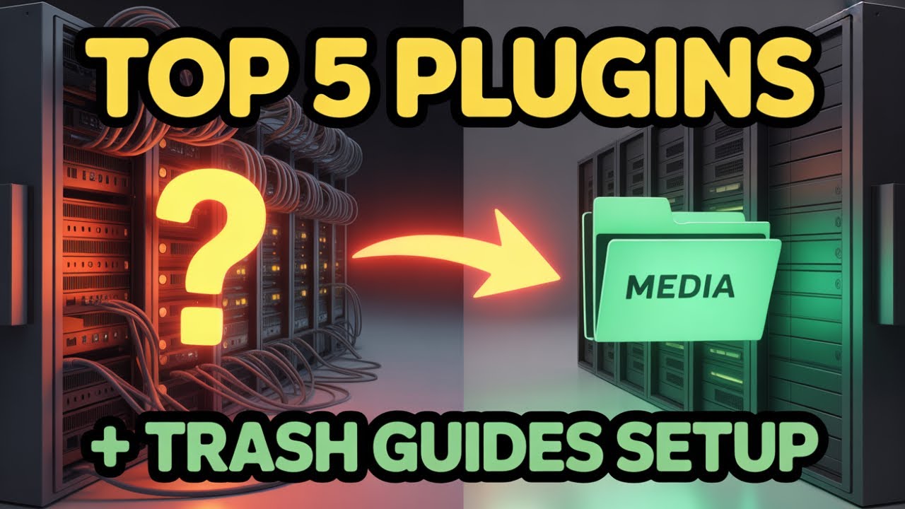 IBRACORP_IO's tweet card. Unraid Zero to Hero #2: TOP 5 Plugins You MUST Install + TRaSH Guides