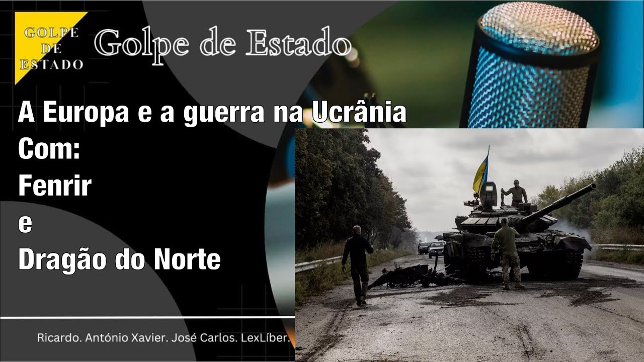 golpelibertario's tweet card. T4 E5 A Europa e a Guerra vista a partir do Brasil - com: Fenrir e...