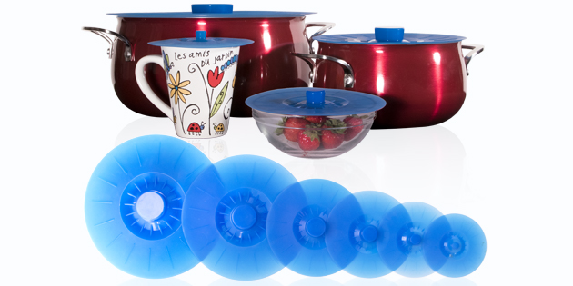 PerfectnSimple's tweet card. Our new extra-large silicone lid is sturdy enough to suit its more demanding purpose. We ensured they hold their shape and handle well on larger containers.