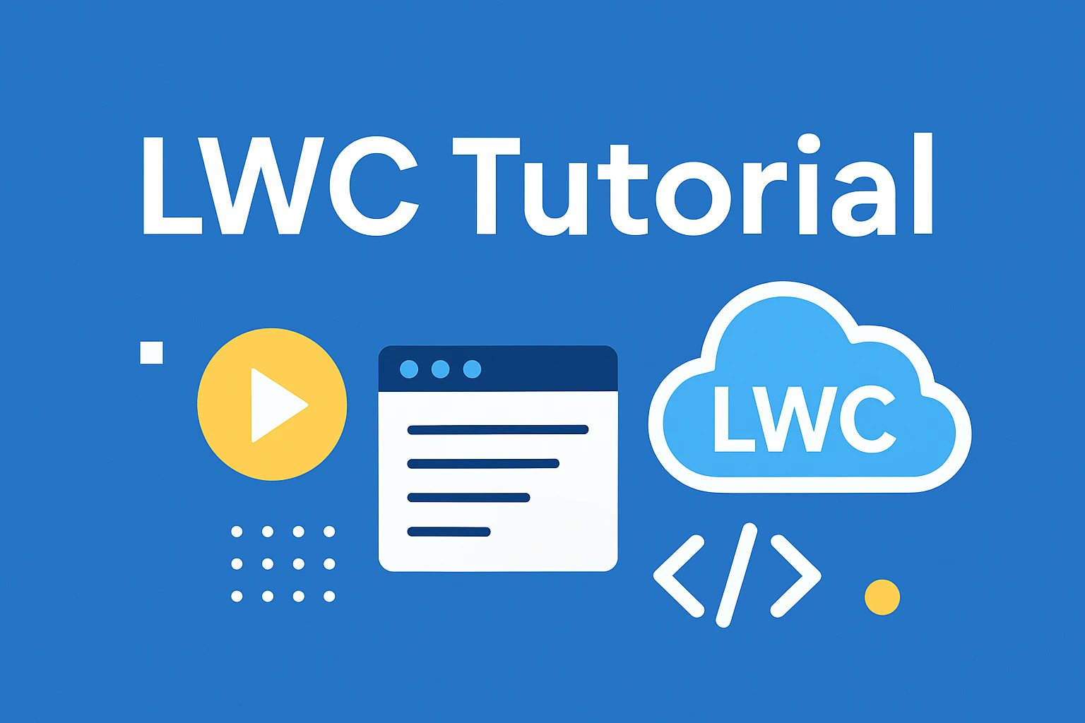 SalesforceSFDC's tweet card. If you're starting your Salesforce development journey, then this LWC tutorial is the perfect place to begin. Lightning Web Components (LWC) is Salesforce’s