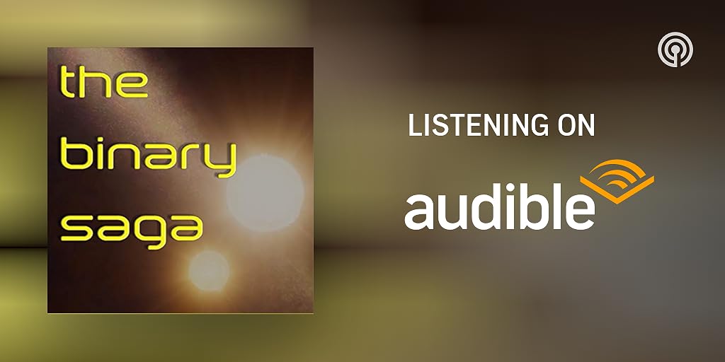 TheBinarySaga's tweet card. Check out this great listen on Audible.com. An epic space opera audioseries podcast. Journey to Vela and Heimavinna, two planets in the binary system. Listen as two people share details of their...