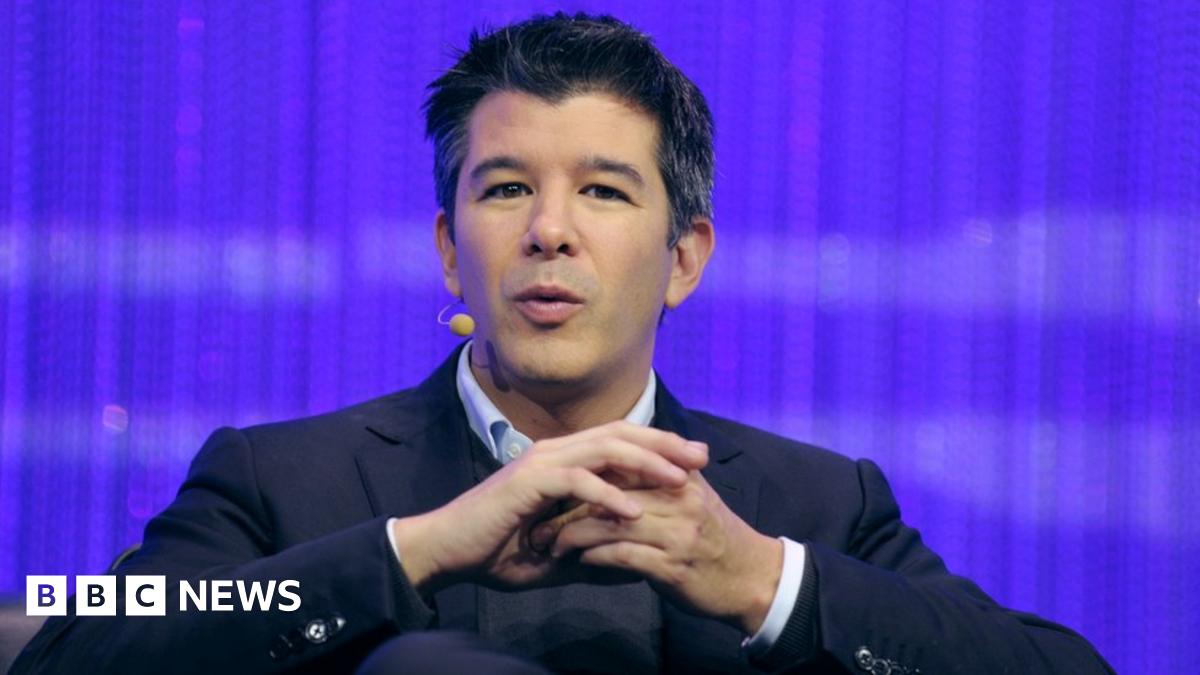 WorkApp_me's tweet card. Travis Kalanick, chief executive of ride-sharing service Uber, resigns following pressure from investors.