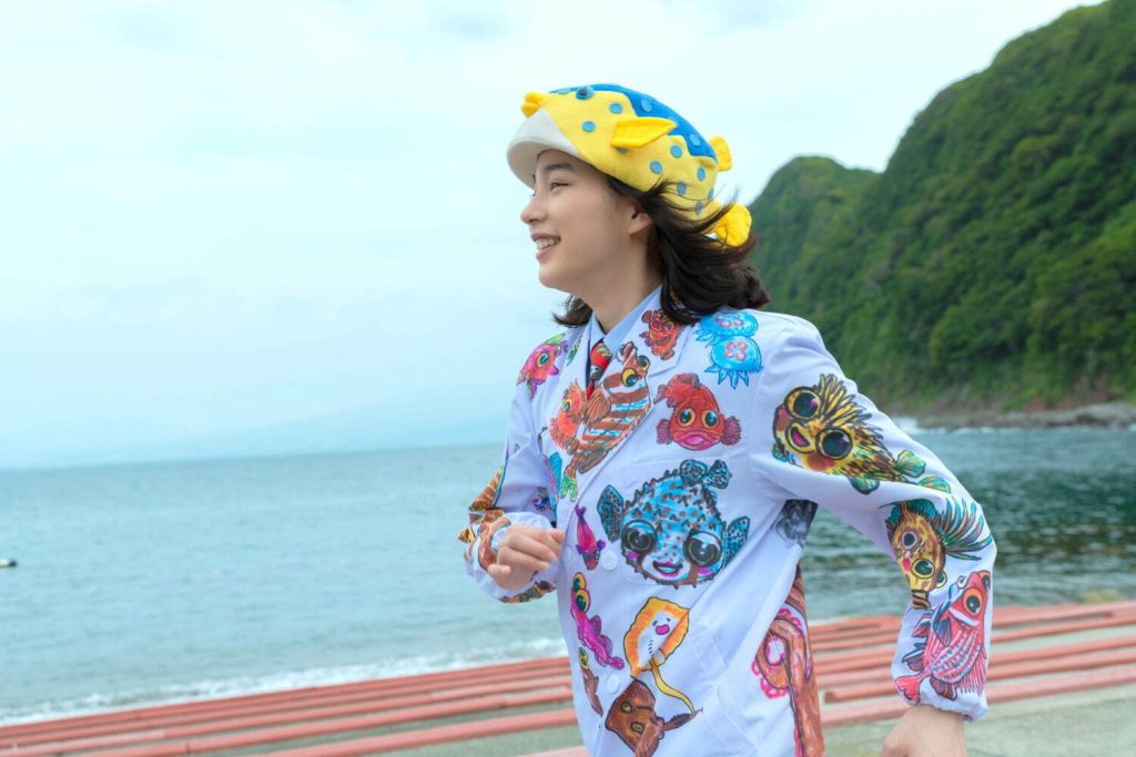 non_dayo_ne's tweet card. のんが主演し、第46回日本アカデミー賞 優秀主演女優賞を受賞した映画「さかなのこ」が3/13（木）21時からW