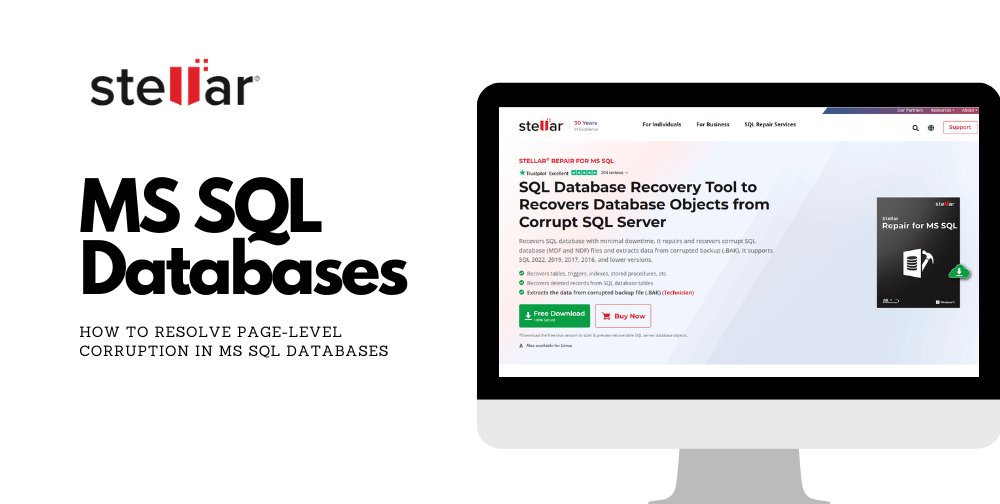 TechBullion's tweet card. Page-level corruption in MS SQL databases often leads to data inconsistency, system crashes, and potential data loss. It can pose significant challenges for database administrators and organizations...