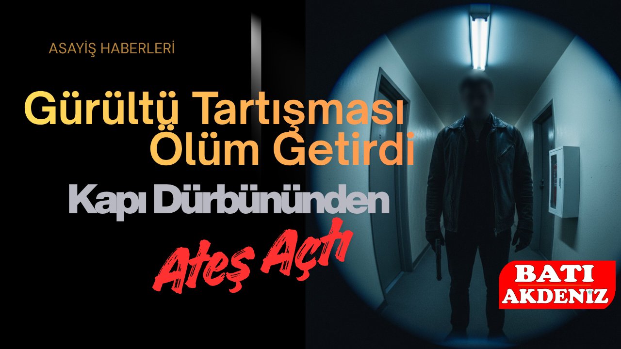 batiakdeniztv's tweet card. Kağıthane’de çıkan apartman tartışmasında, 19 yaşındaki Yusuf A. kapı dürbününden ateş açtı, 1 kişi yaşamını yitirdi, 2 kişi yaralandı. Şüpheli tutuklandı.