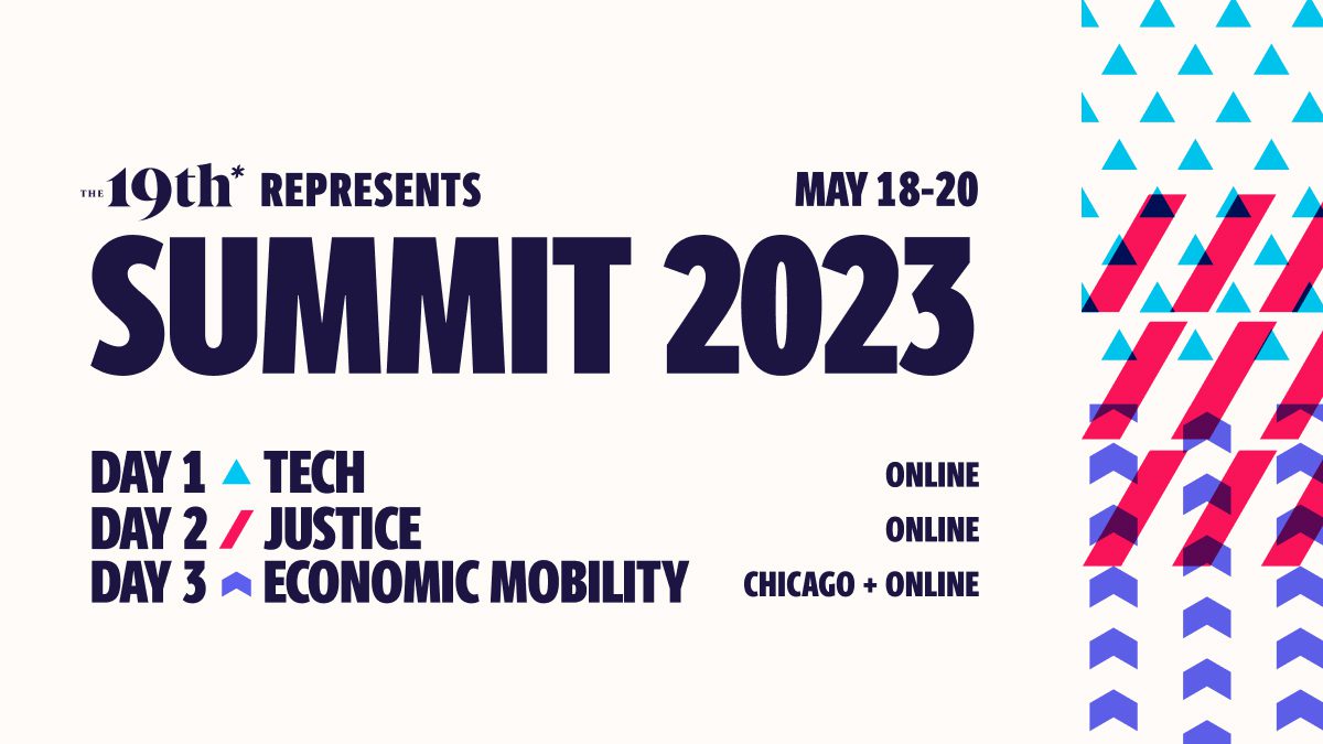 eramshaw's tweet card. From May 18-20, 2023, the annual summit will explore gender equality through conversations about technology, justice and economic mobility.