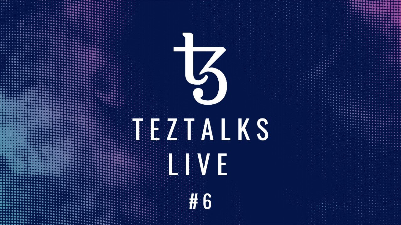 TezosCommons's tweet card. TezTalks Live #6 - Alexander Eichhorn, Oliver Simon and Johann Tanzer