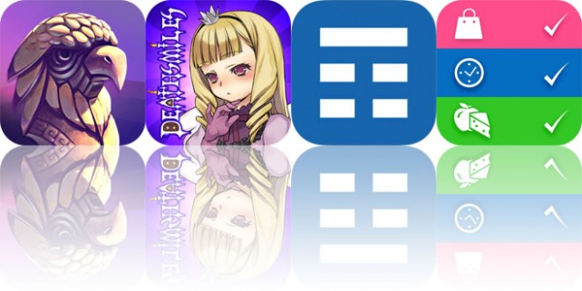 AppsGoneFreeApp's tweet card. Today’s AGF list includes a board game, an arcade game, and a calendar app.