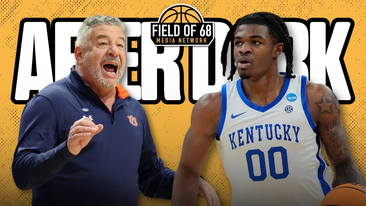 TheFieldOf68's tweet card. HOUSTON WINS AT THE BUZZER! Auburn SURVIVES! Tennessee and Michigan...