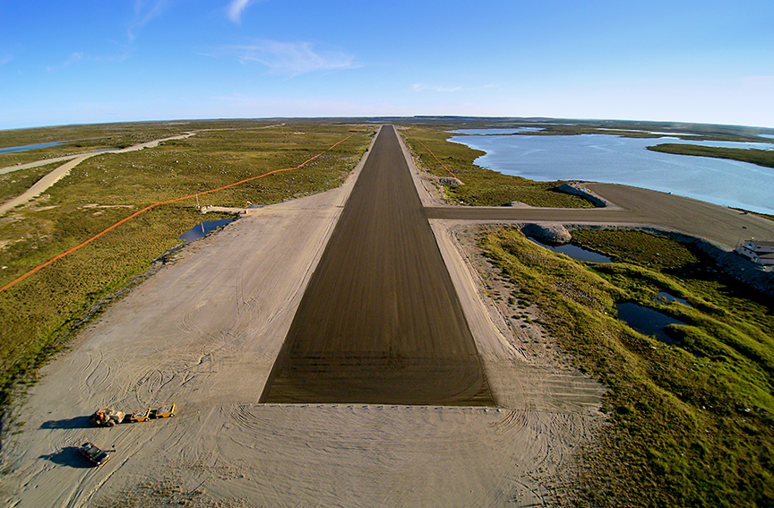 MidwestInd's tweet card. Our team will conduct an evaluation of your site, taking soil samples to our lab to create a custom gravel runway solution.