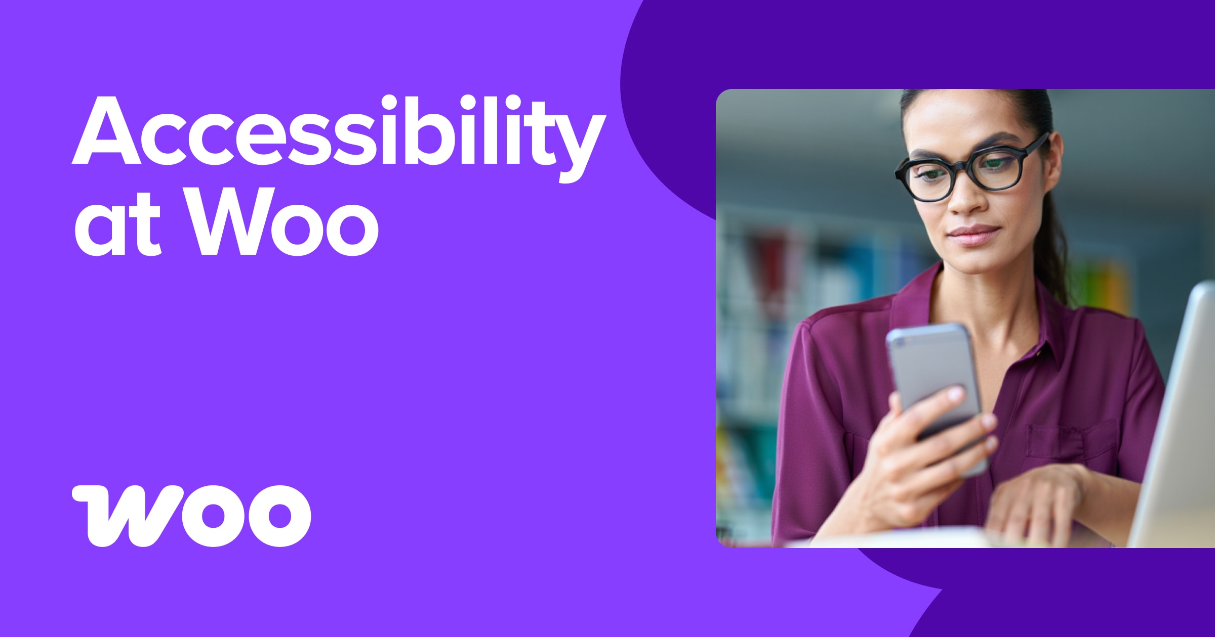 WooCommerce's tweet card. Explore accessibility resources for WooCommerce, ensuring online stores meet the highest accessibility standards.