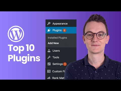 JuliusWebForPr1's tweet card. The Top 10 Wordpress Plugins for 2020