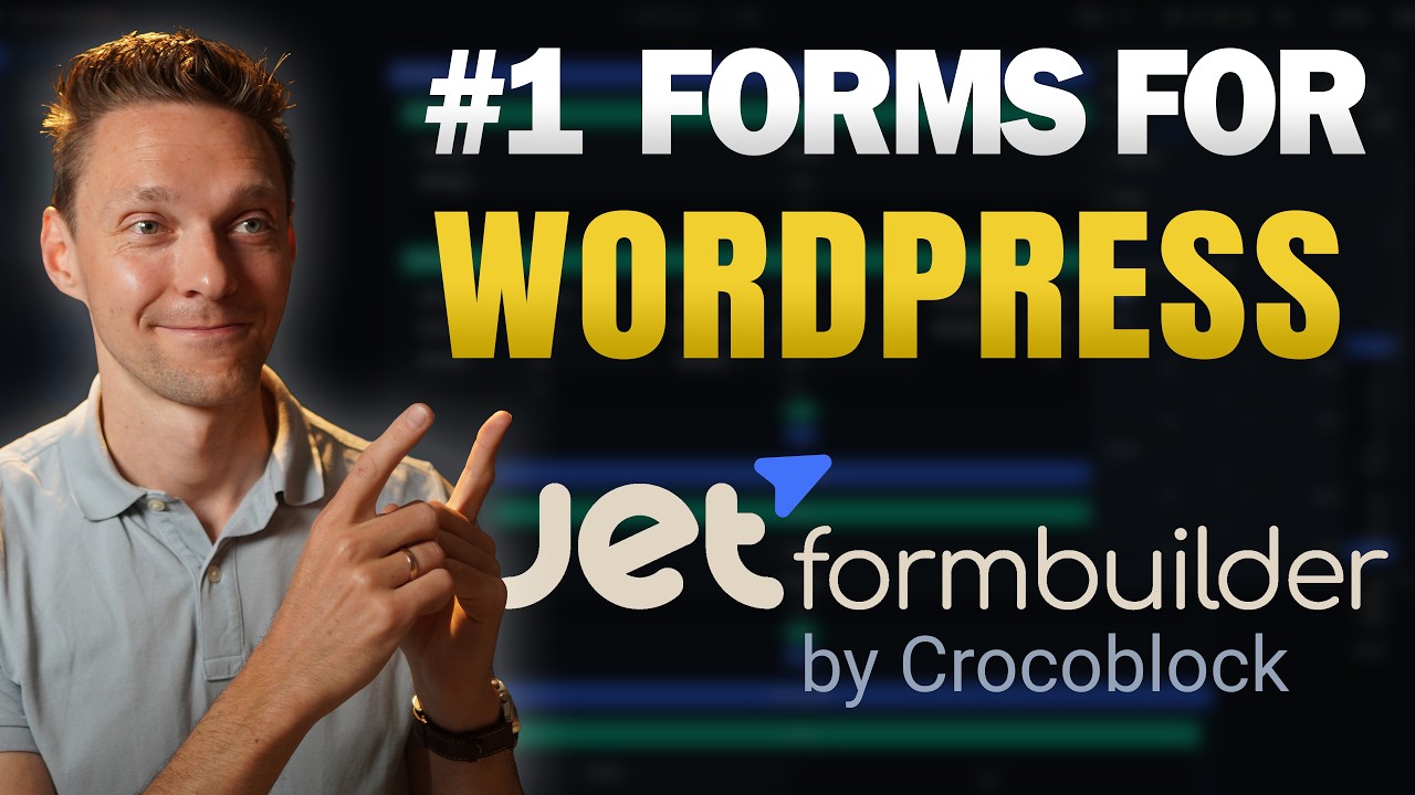 MRcrocoblock's tweet card. How To Make Forms With JetFormBuilder Tutorial 2025 | Crocoblock