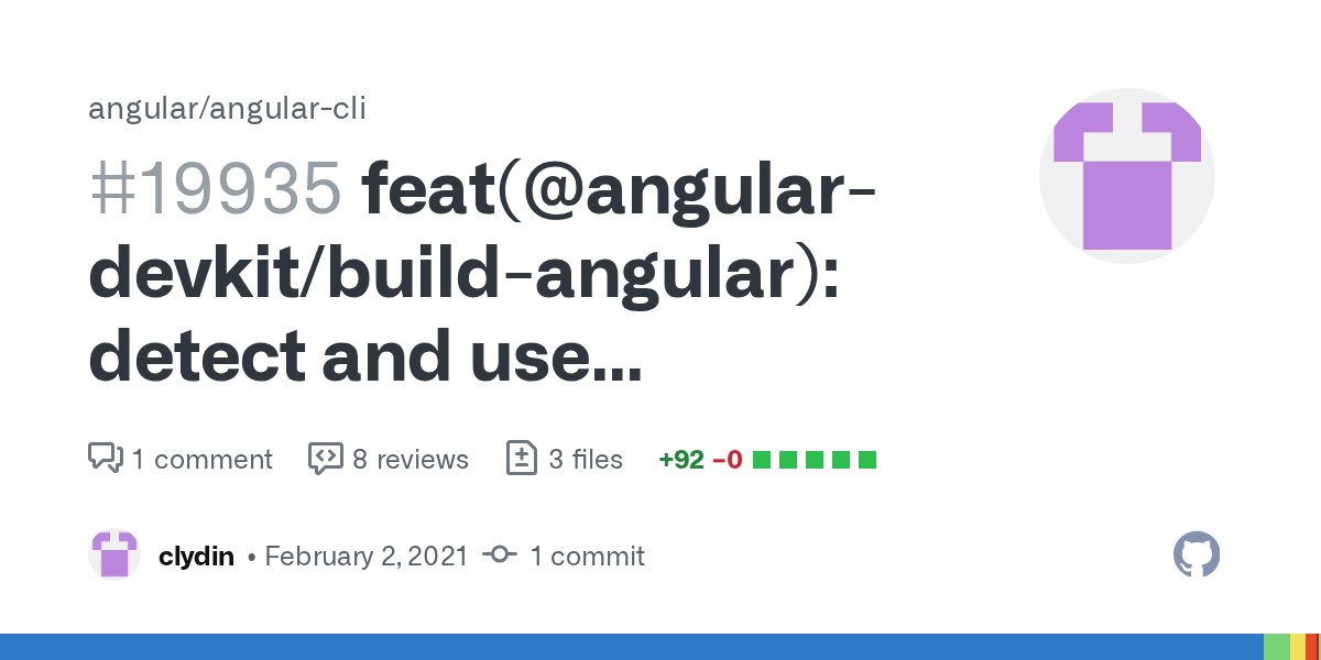 angular's tweet card. This feature adds detection of the tailwindcss package (https://tailwindcss.com) and provides a mechanism to automatically include support. To enable tailwindcss for a project, two actions must be ...