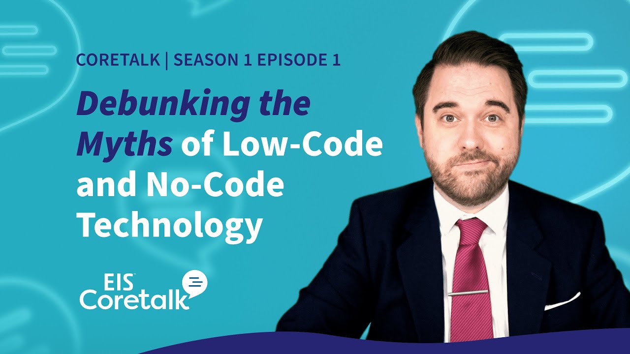 EISGroupLtd's tweet card. EIS Coretalk S1E1: What is #LowCode #NoCode? Debunking the Myths of...