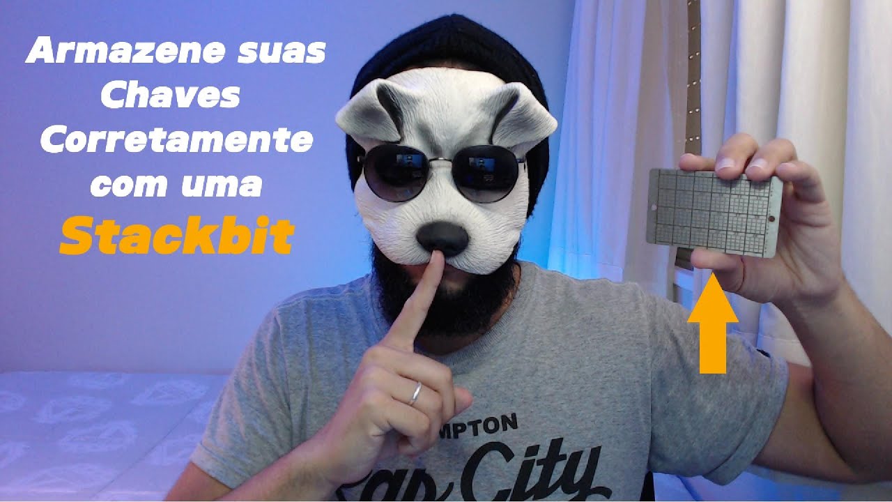 DogueraBitcoin's tweet card. COMO ARMAZENAR SUAS CHAVES DE BITCOIN❓STACKBIT‼️
