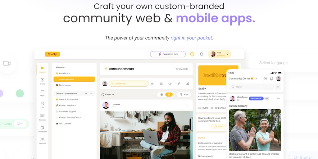 hunteddotspace's tweet card. Wylo is a comprehensive and customizable platform that lets brands, coaches, creators, and organizations like you effectively build, manage, and monetize powerful white-labeled online communities in...