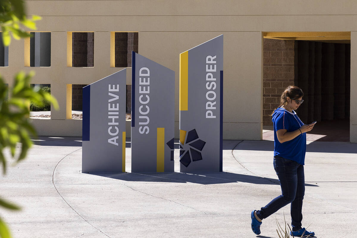 CSNFacSenate's tweet card. The Nevada System of Higher Education plans to use The Registry, a higher education executive placement firm, to find someone to fill the role for one year.