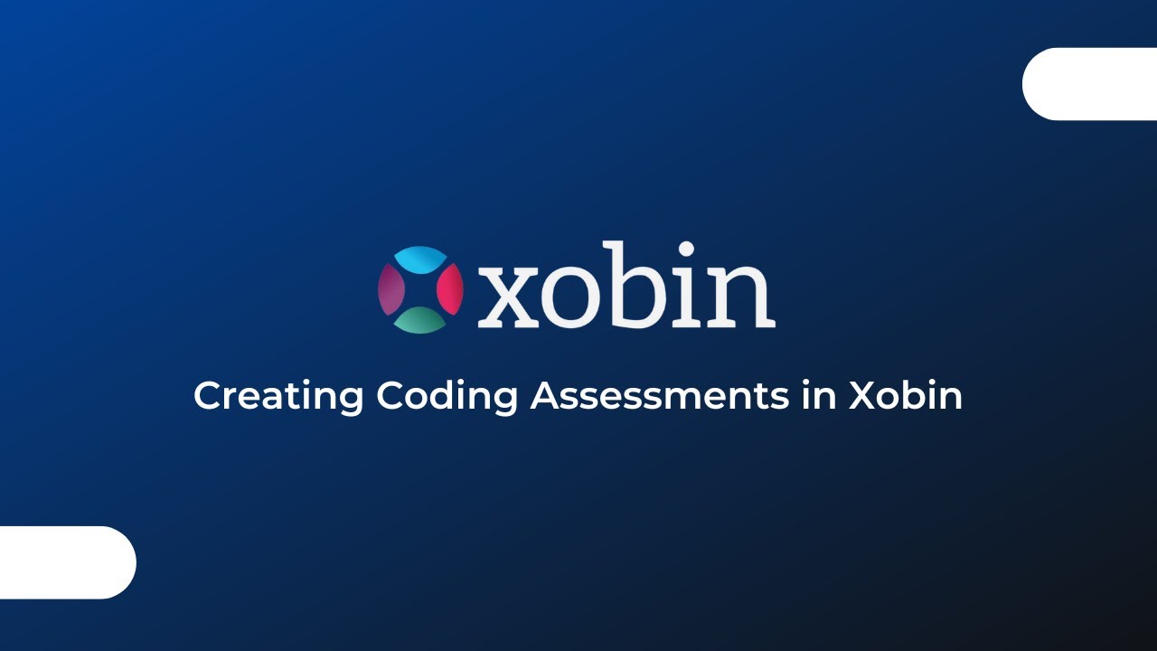 xobin_official's tweet card. How to Create Coding Assessments in Xobin | Product Demo