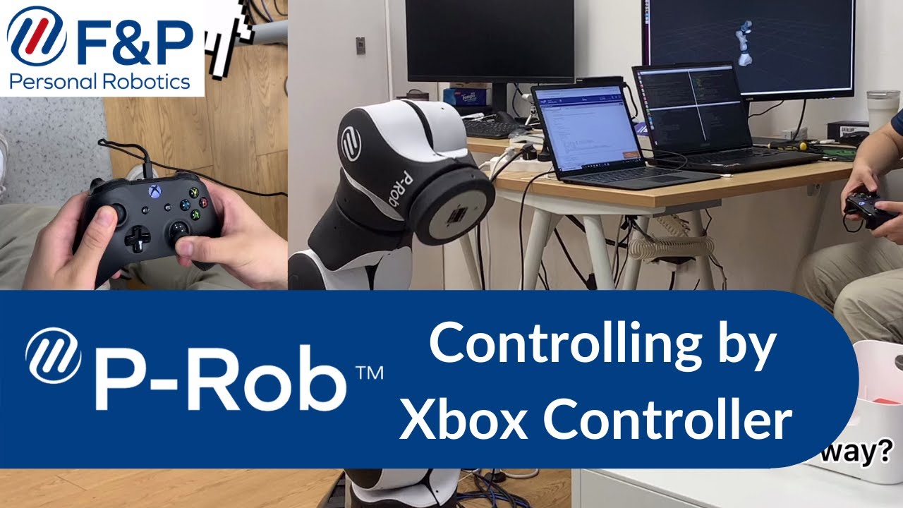 FP_Robotics's tweet card. P-Rob - Robot Control by a Xbox Controller | F&P Robotics