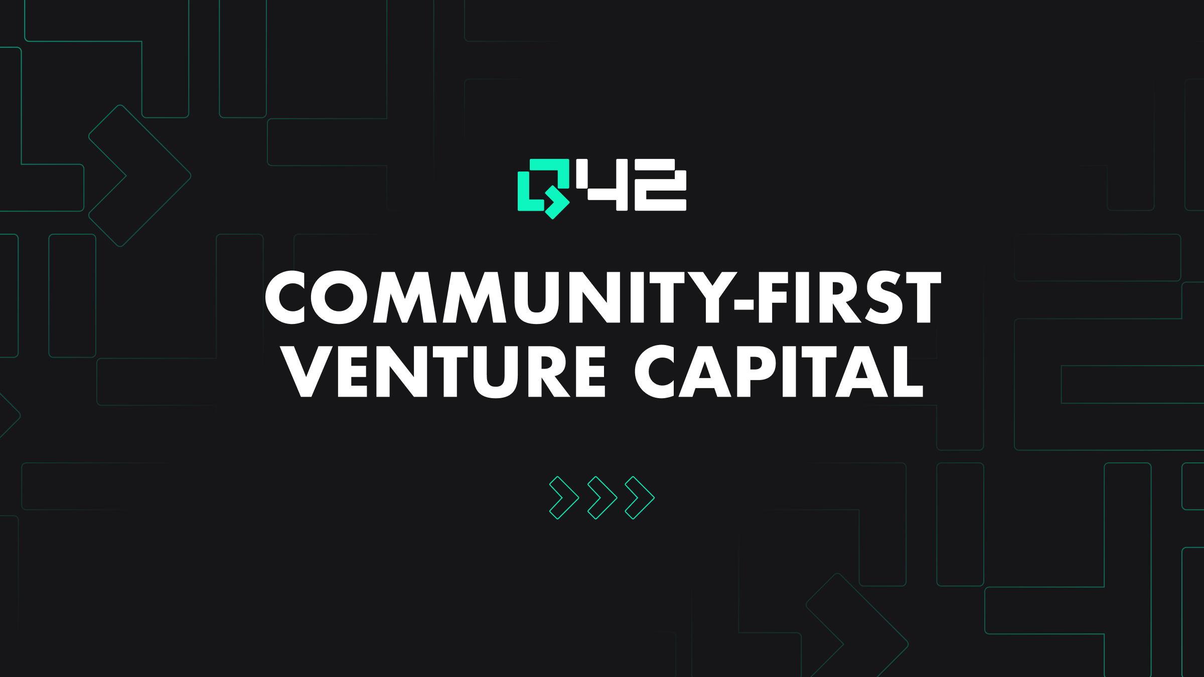 q42_co's tweet card. Be part of the next big token launch 42. Community-First. AI-Powered. On-Chain.