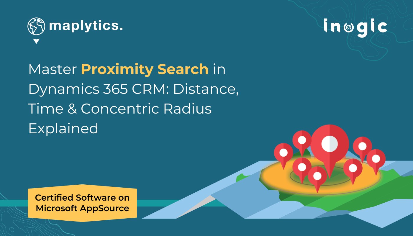 Maplytics's tweet card. This blog will walk you through what Proximity Search is, why it matters, how to use it, and practical scenarios where it can transform the way your teams work
