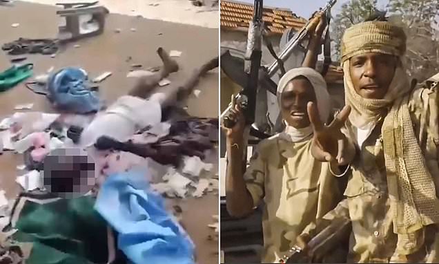 DailyMail's tweet card. The WHO said the hospital in El Fasher, the city's last remaining hospital, was on Sunday 'attacked for the fourth time in a month, killing one nurse and injuring three other health workers'.