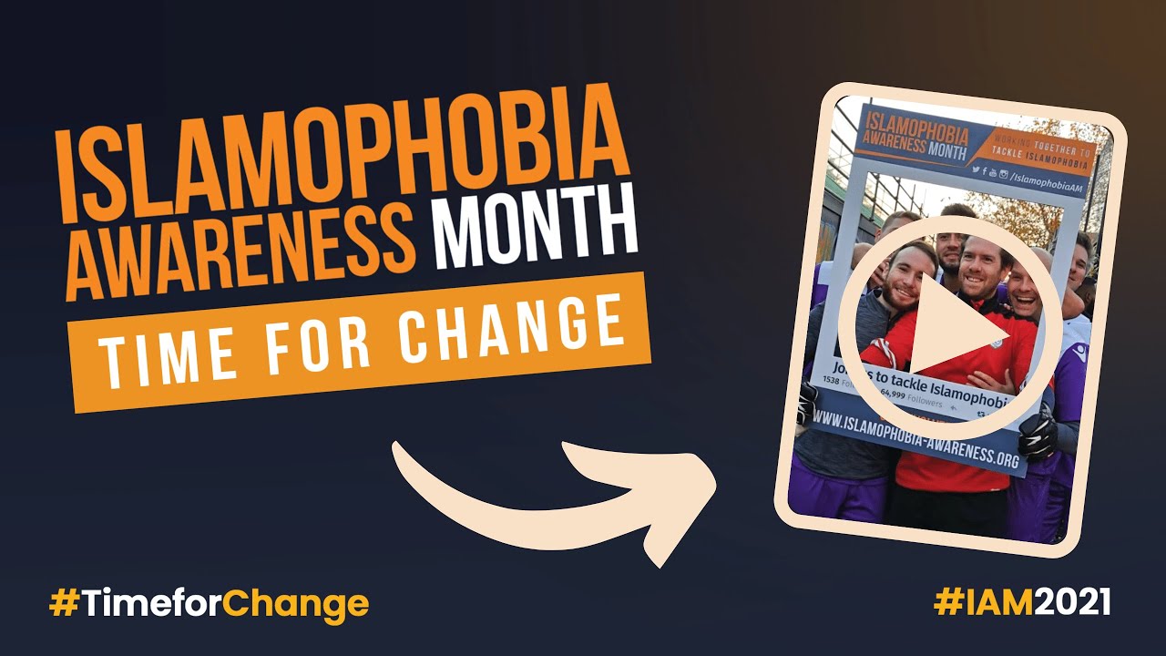 atikulhq's tweet card. Islamophobia Awareness Month: Time For Change #IAM2021
