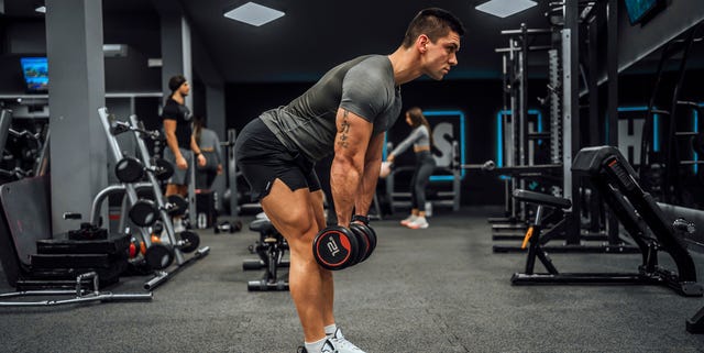 MensHealthMag's tweet card. One more reason to not skip leg day: You need to do these exercises to build strength and power.