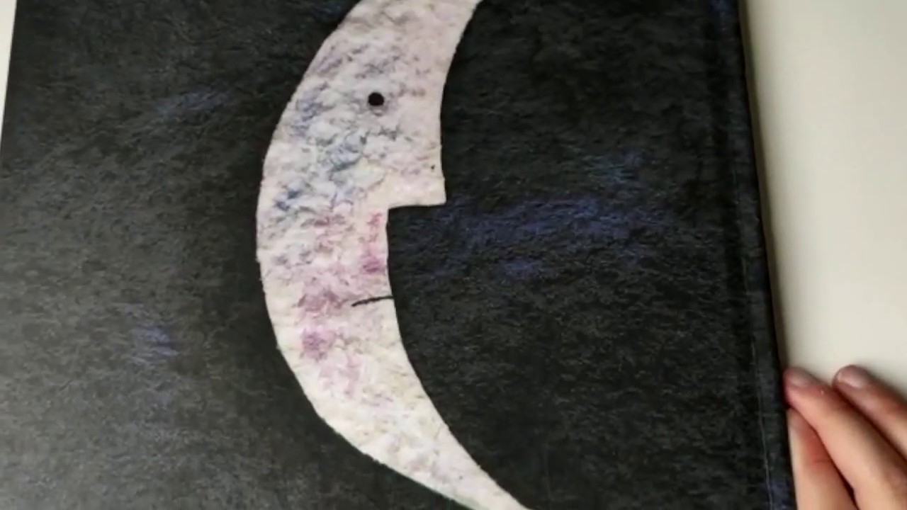 lessonstudyuma's tweet card. Marina (4 años) narra: ¿A qué sabe la luna? de Michael Grejniec....