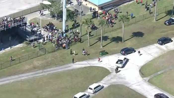 news6wkmg's tweet card. Officials say a Cocoa High School student was taken into police custody after a handgun was found with the help of a metal detector.