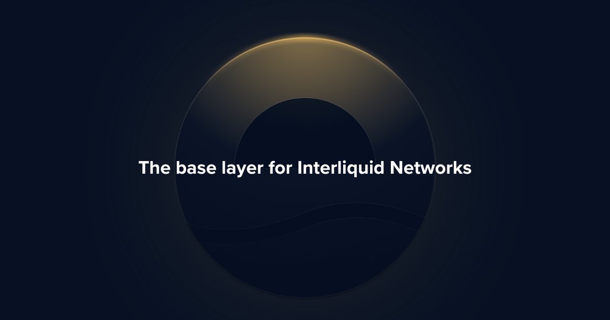 cryptani_c's tweet card. Sunrise App | The base layer for Interliquid Networks