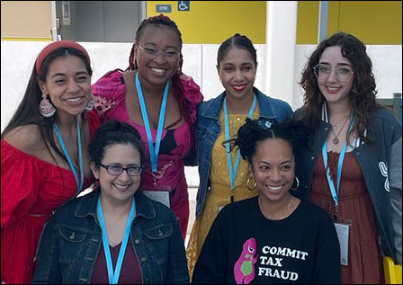 mstohl's tweet card. Authors gathered in Santa Monica, Calif., on April 28 and 29 to celebrate literature for young readers at the ninth Yallwest.